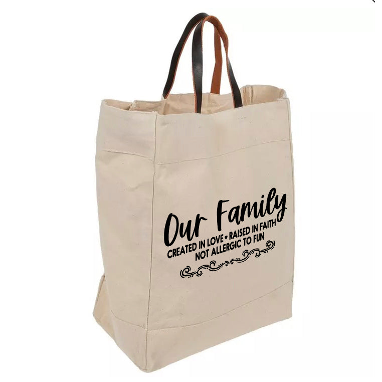 Our Family Tote Bag