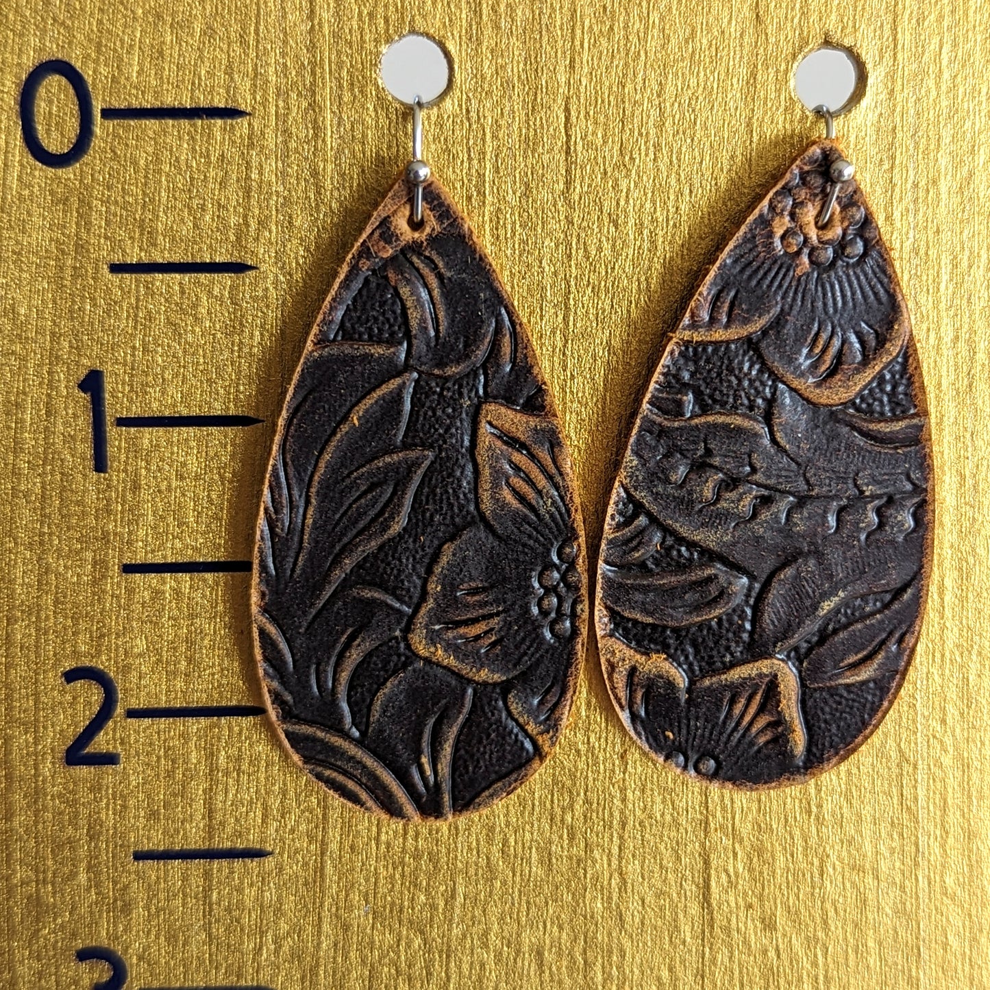 Allison Leather Earrings
