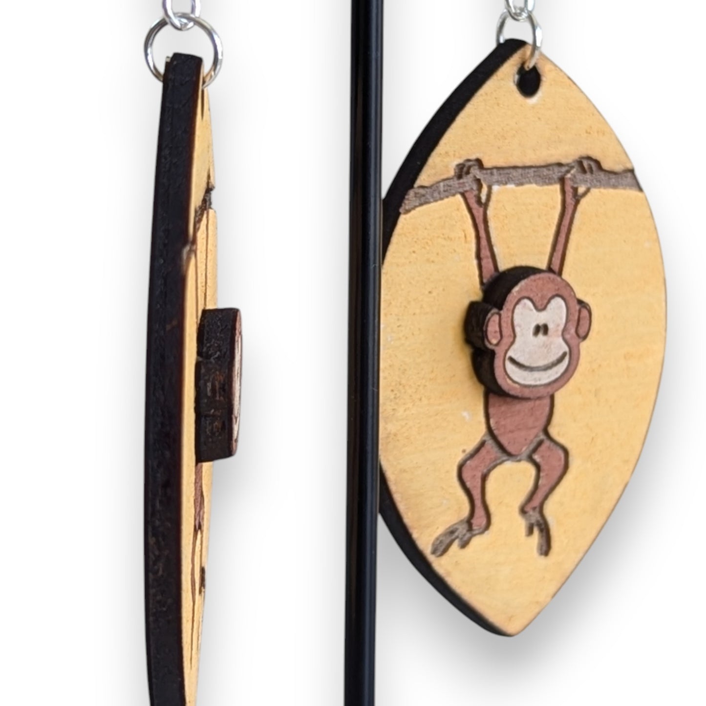 Monkey Layered Earrings