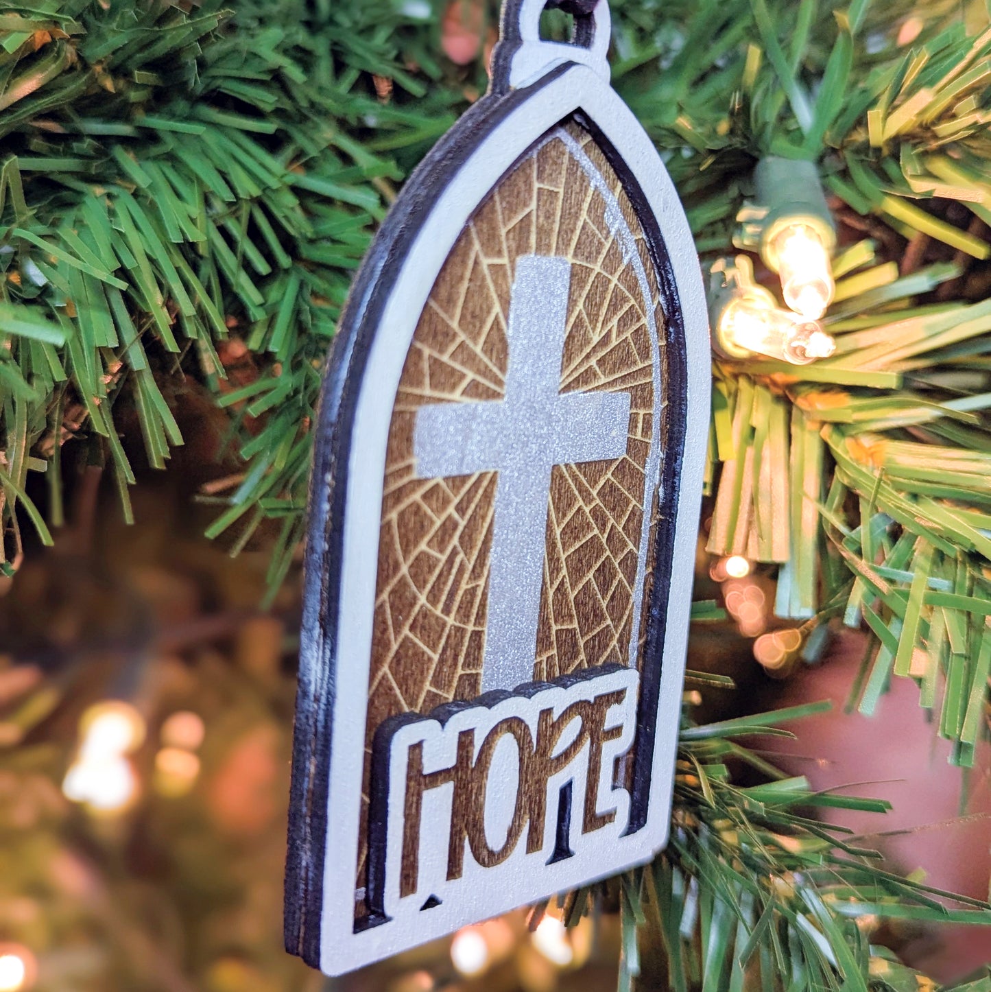 Stained Glass Window Ornament
