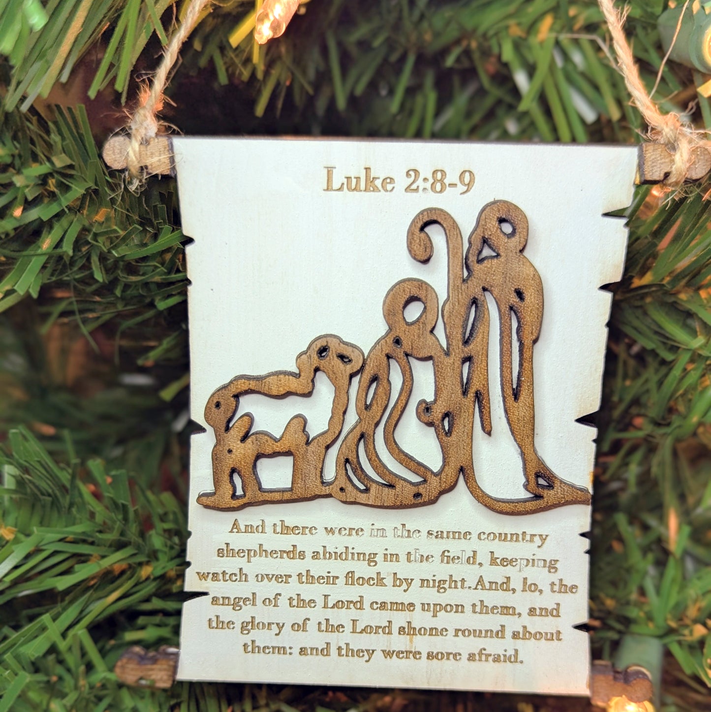 Scroll Bible Ornament