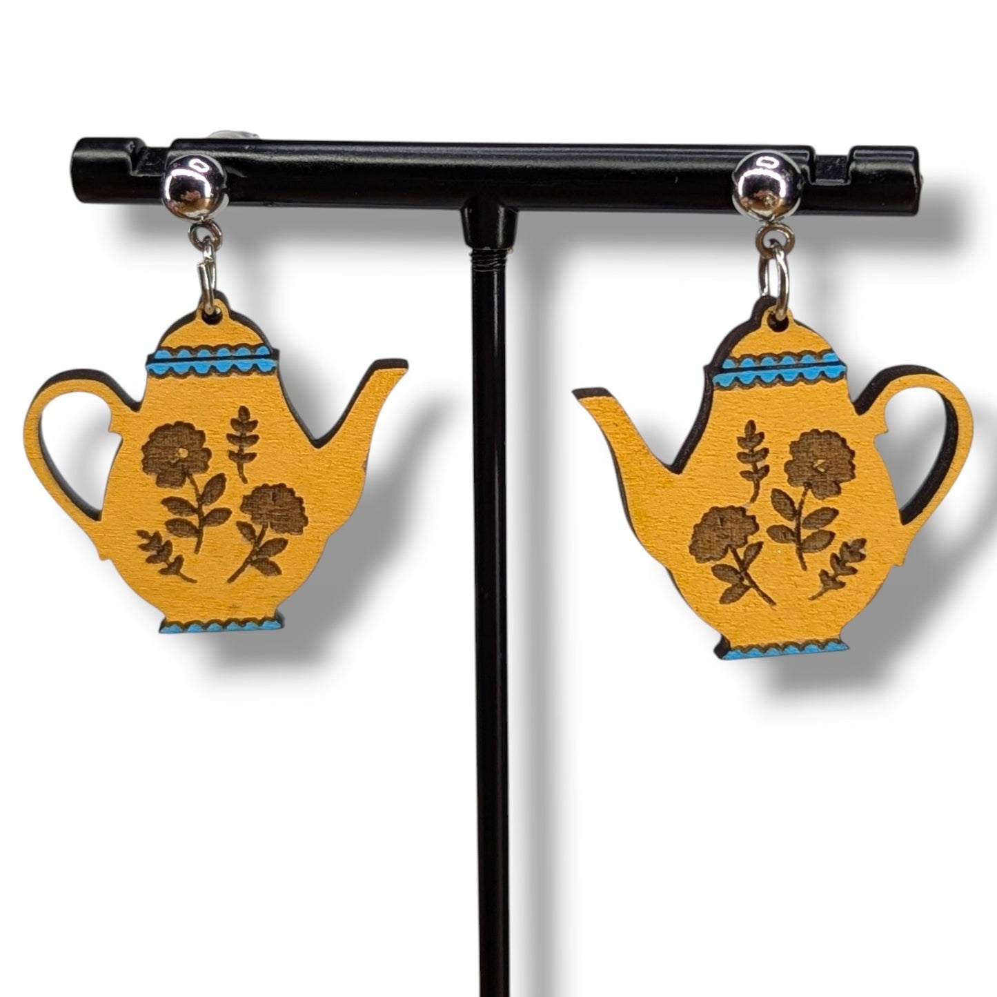 Vintage Teapot Earrings