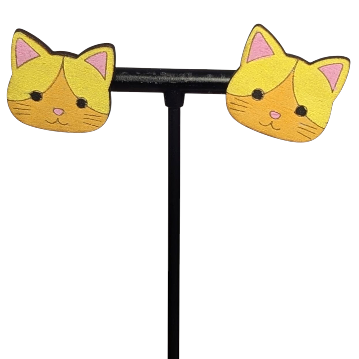 Cat Stud Earrings