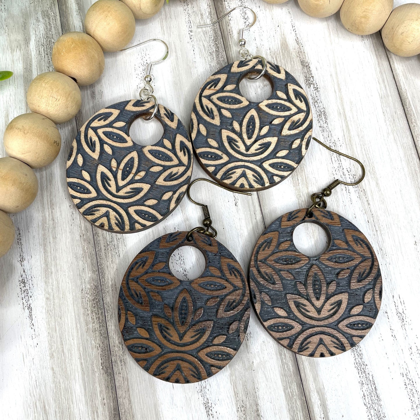Diamond Damask Earrings