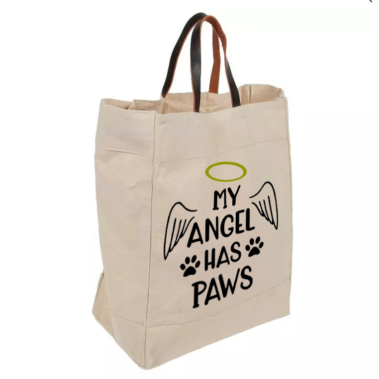 My Angel has Paws Tote Bag