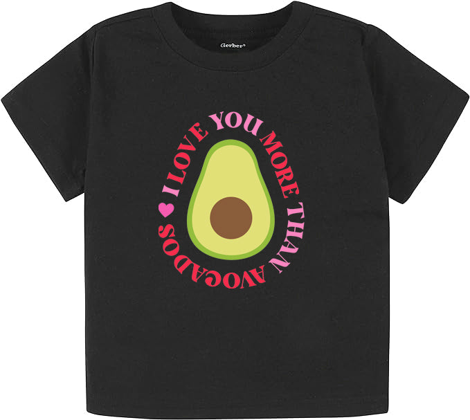 I Love You More Than Avocados Adult T-Shirt