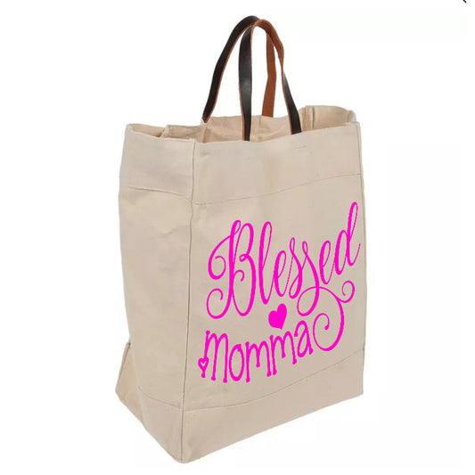 Blessed Momma Tote Bag