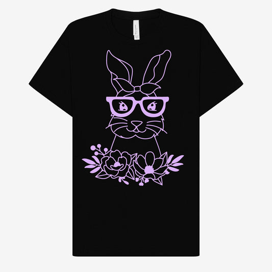 Flower Easter Bunny T-Shirt