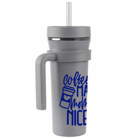 Coffee Makes Mommy Nicer Tumbler
