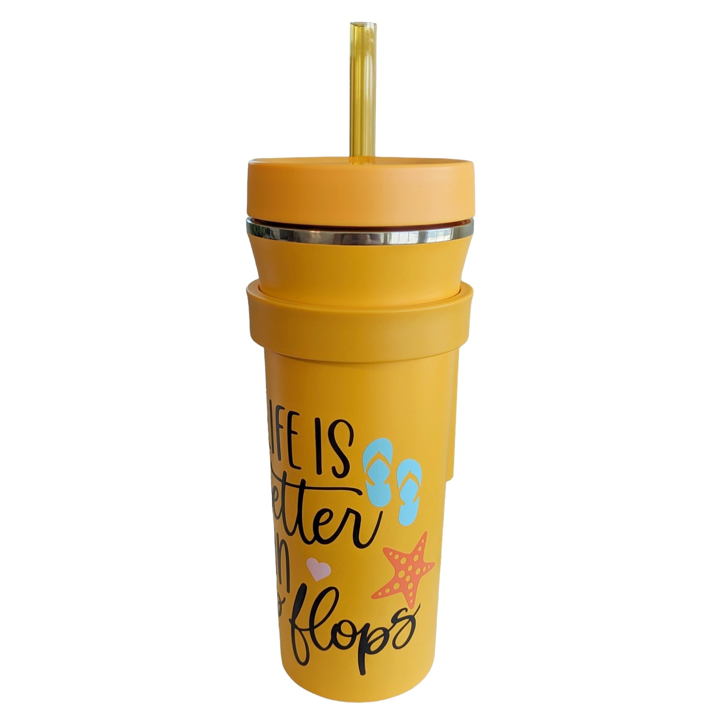 Summer Flip-Flop Tumbler