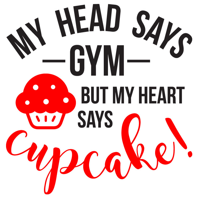 Heart says Cupcake T-Shirt