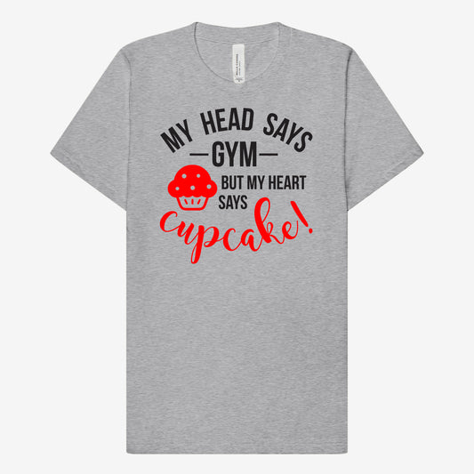 Heart says Cupcake T-Shirt
