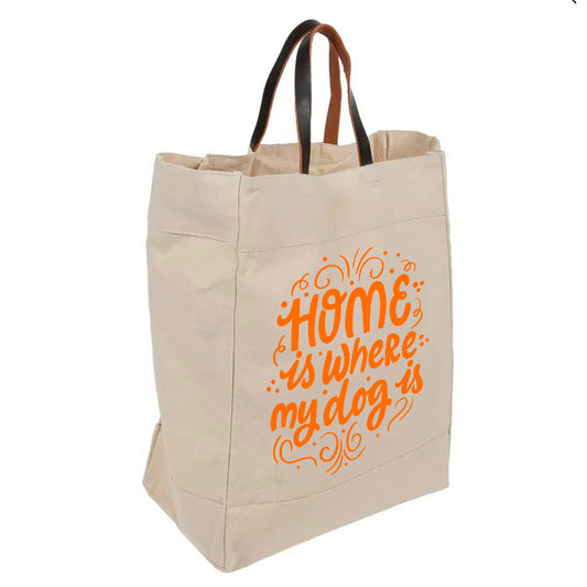 Home is where my Dog is Tote Bag