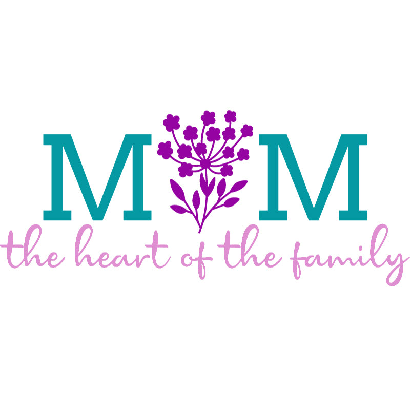 Mom the Heart of the Family Tumbler