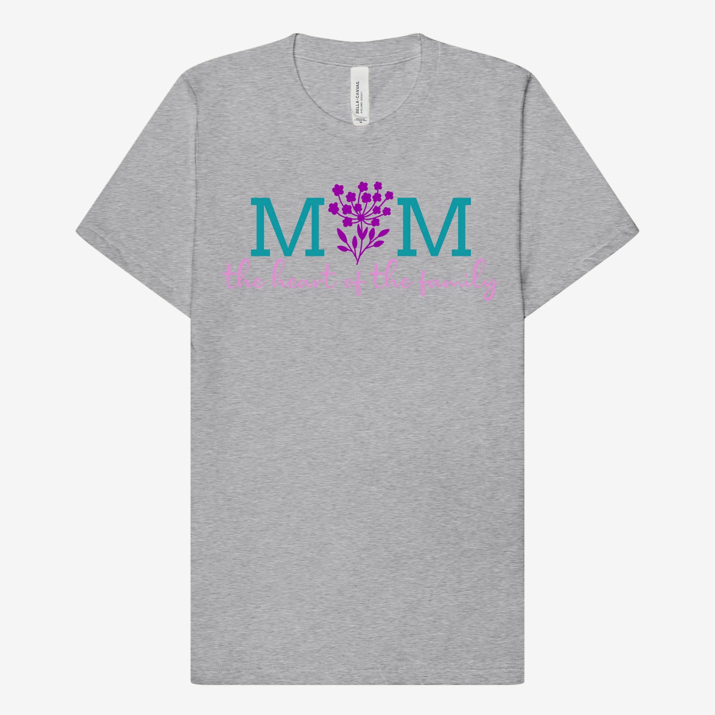 MOM the heart of the family T-Shirt