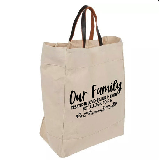 Our Family Tote Bag