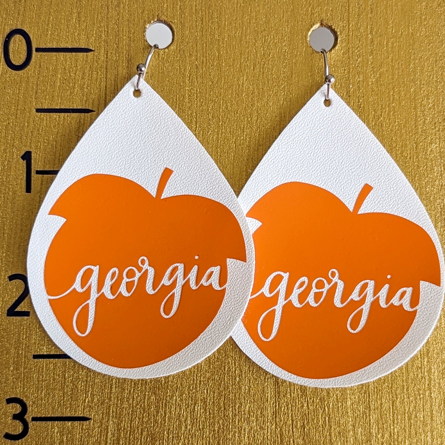 Peach Earrings