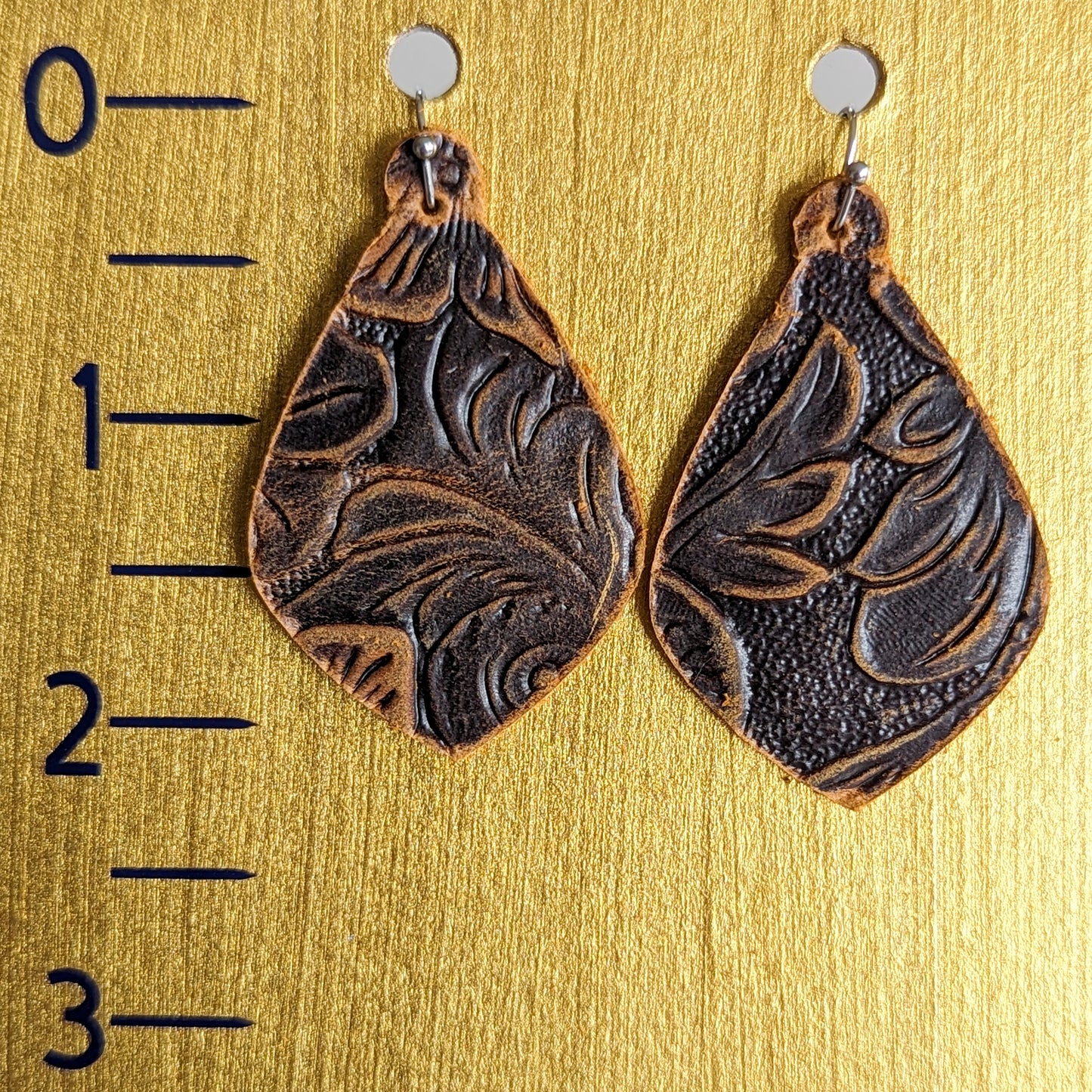 Emma Leather Earrings