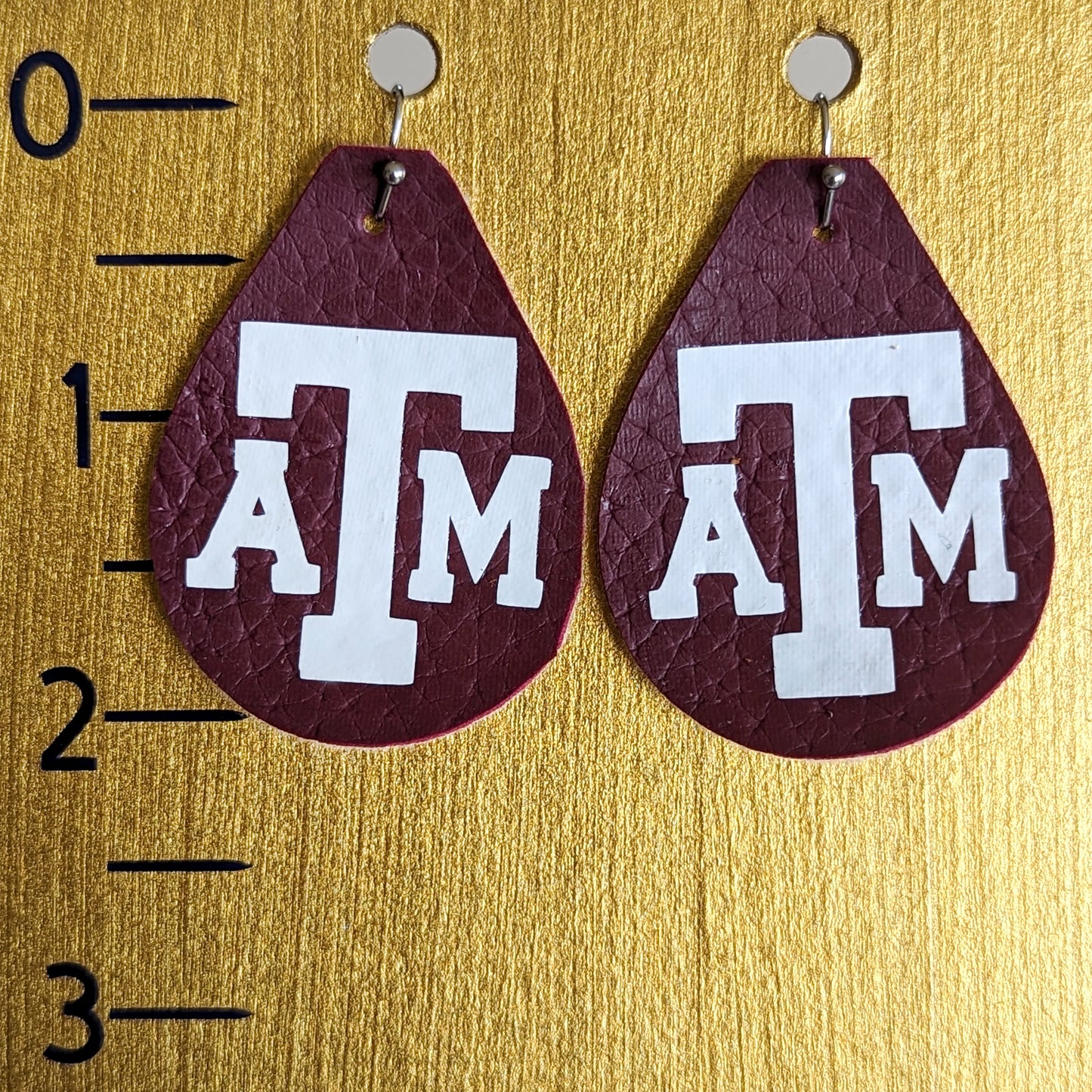 Texas A & M Earrings
