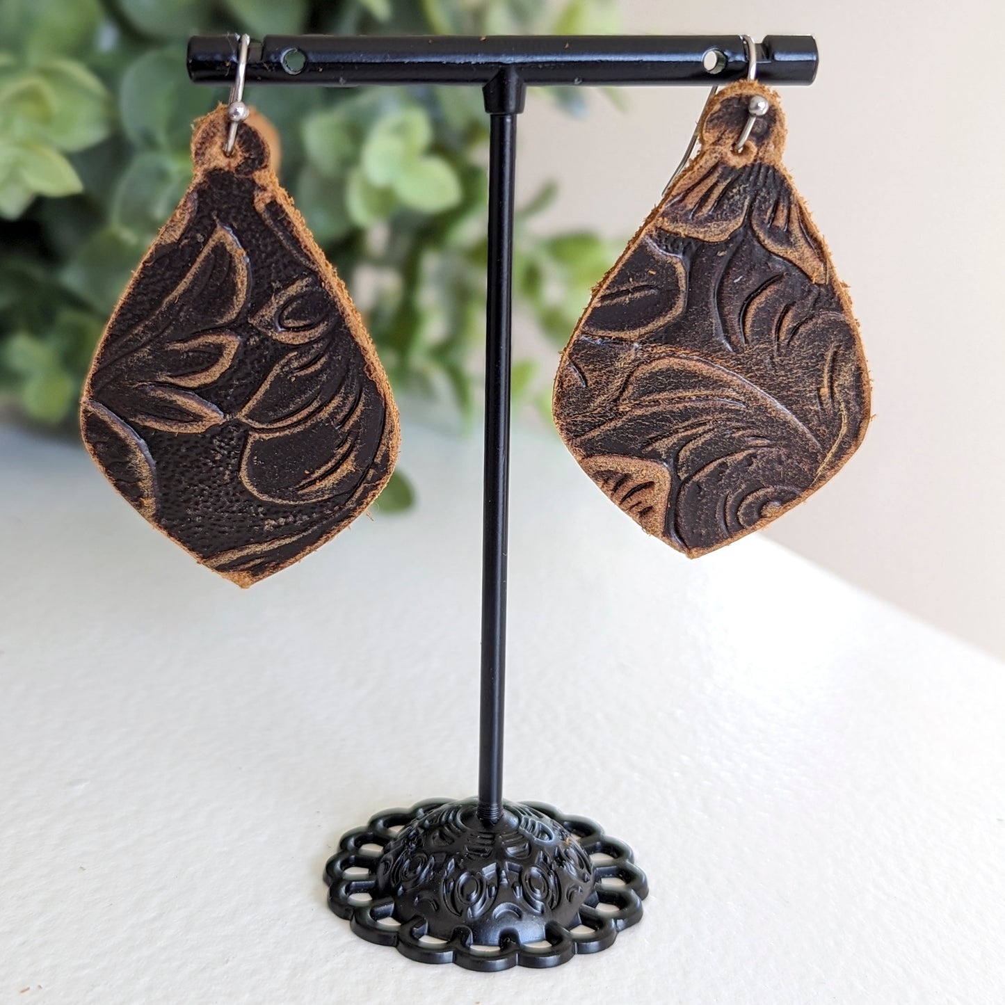 Emma Leather Earrings