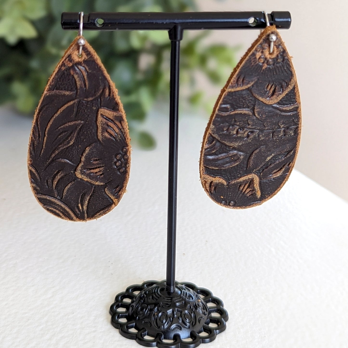 Allison Leather Earrings
