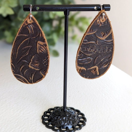 Allison Leather Earrings