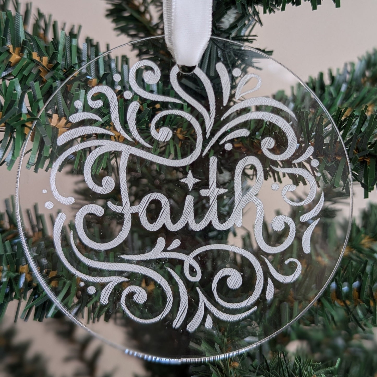 Christmas Word Ornaments