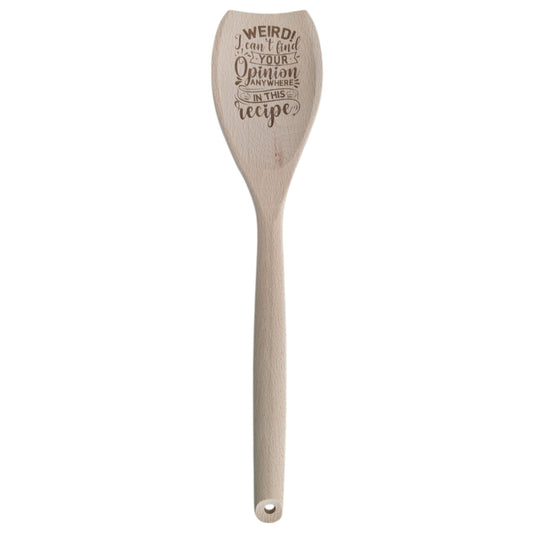 Flat Wooden Spoon