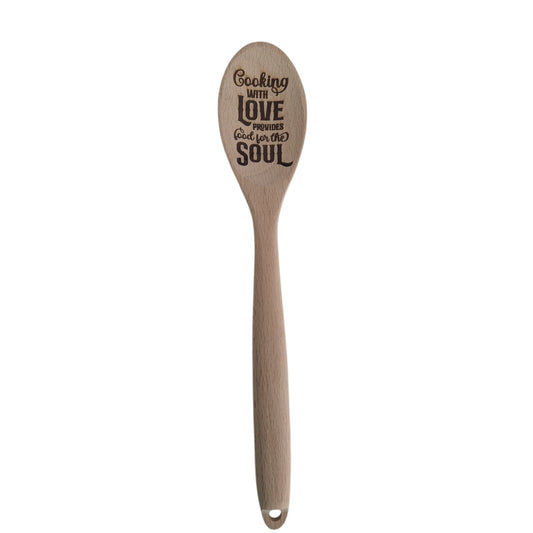 Round Wood Spoon