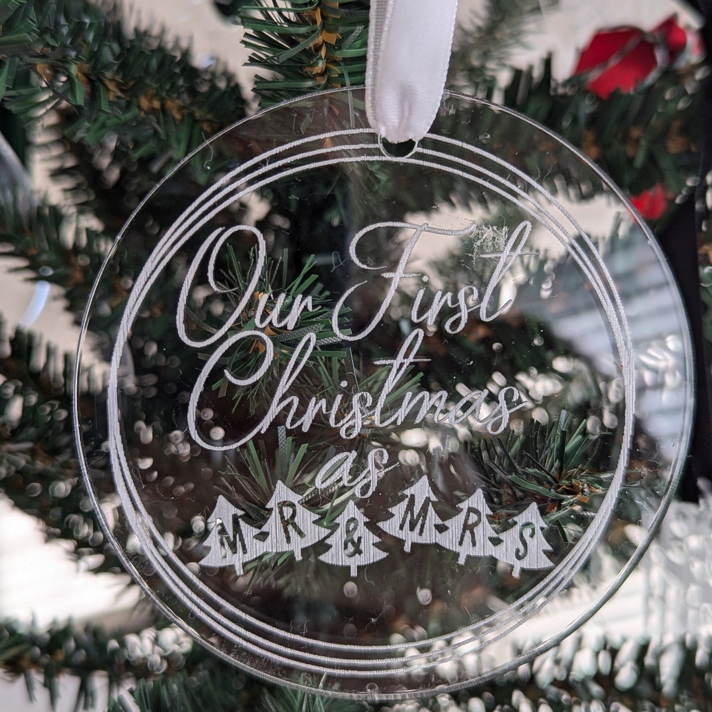 First Christmas Mr. & Mrs. Ornament
