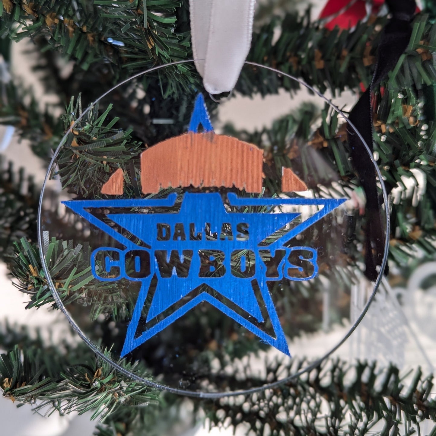 College / NFL Team Ornament