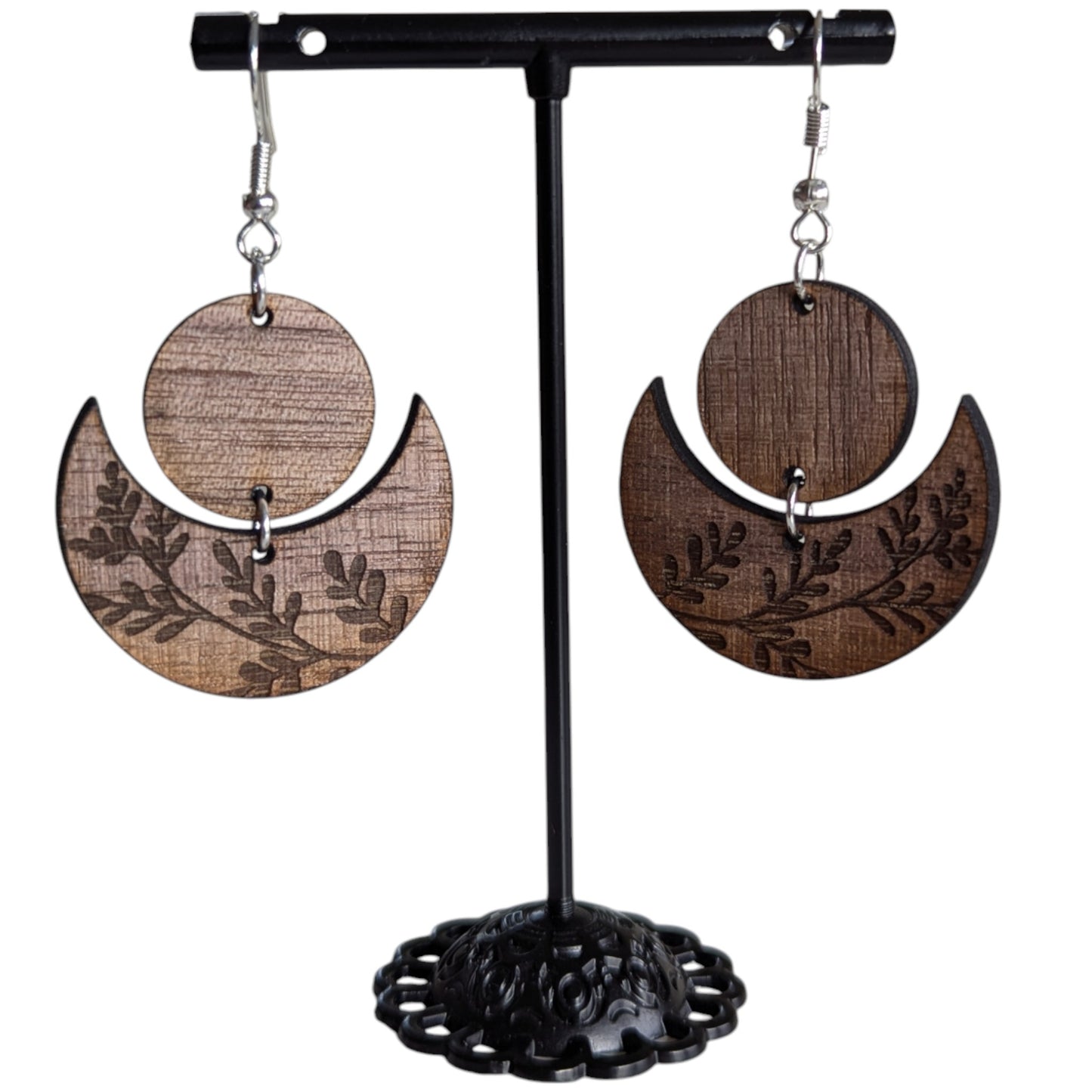 Fern Wood Earrings
