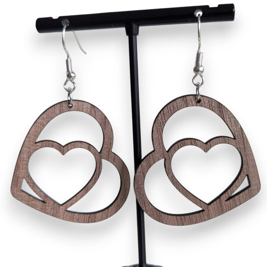 Sweet Love Heart Earrings
