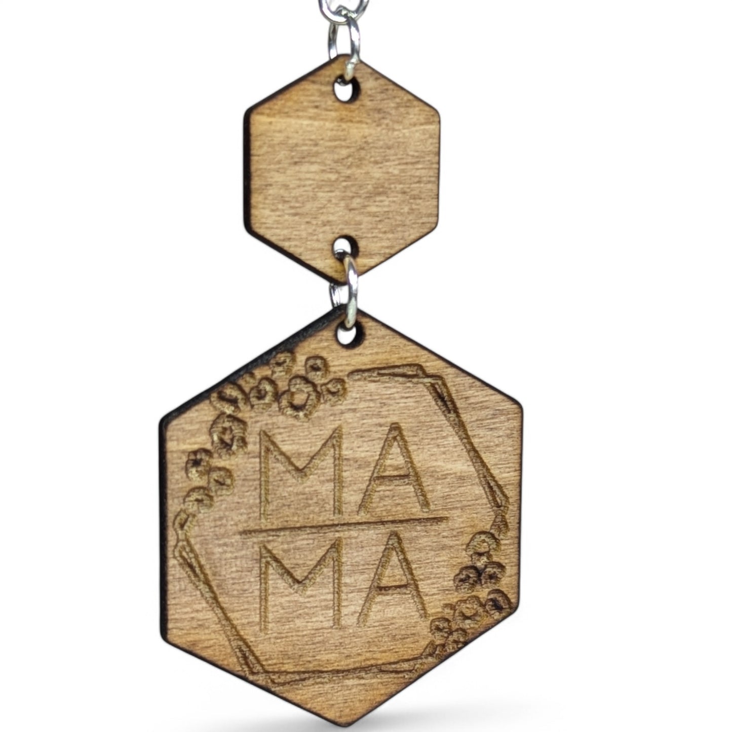 MA MA Wood Earrings