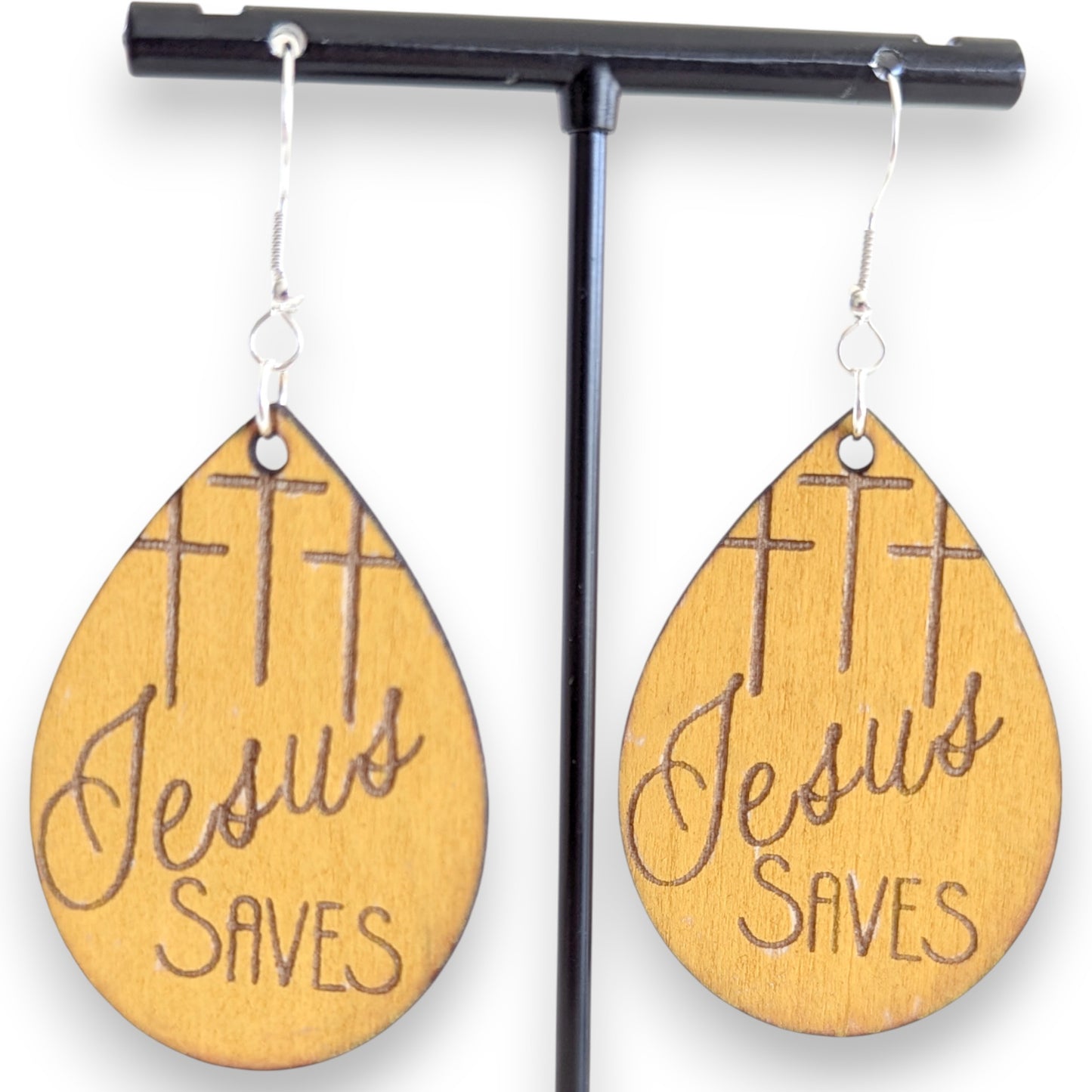 Jesus Saves Earrings