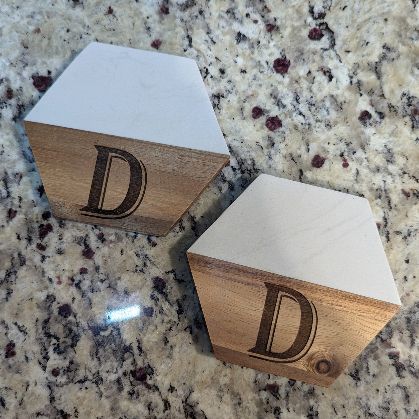 Marble & Wood Coasters