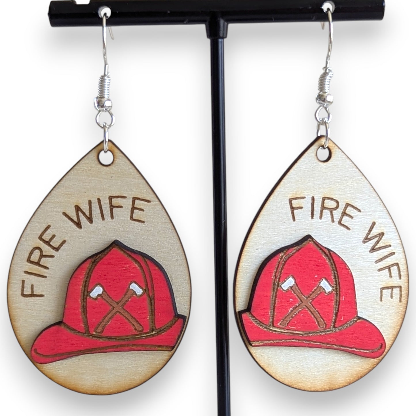 Fireman Layered Earrings