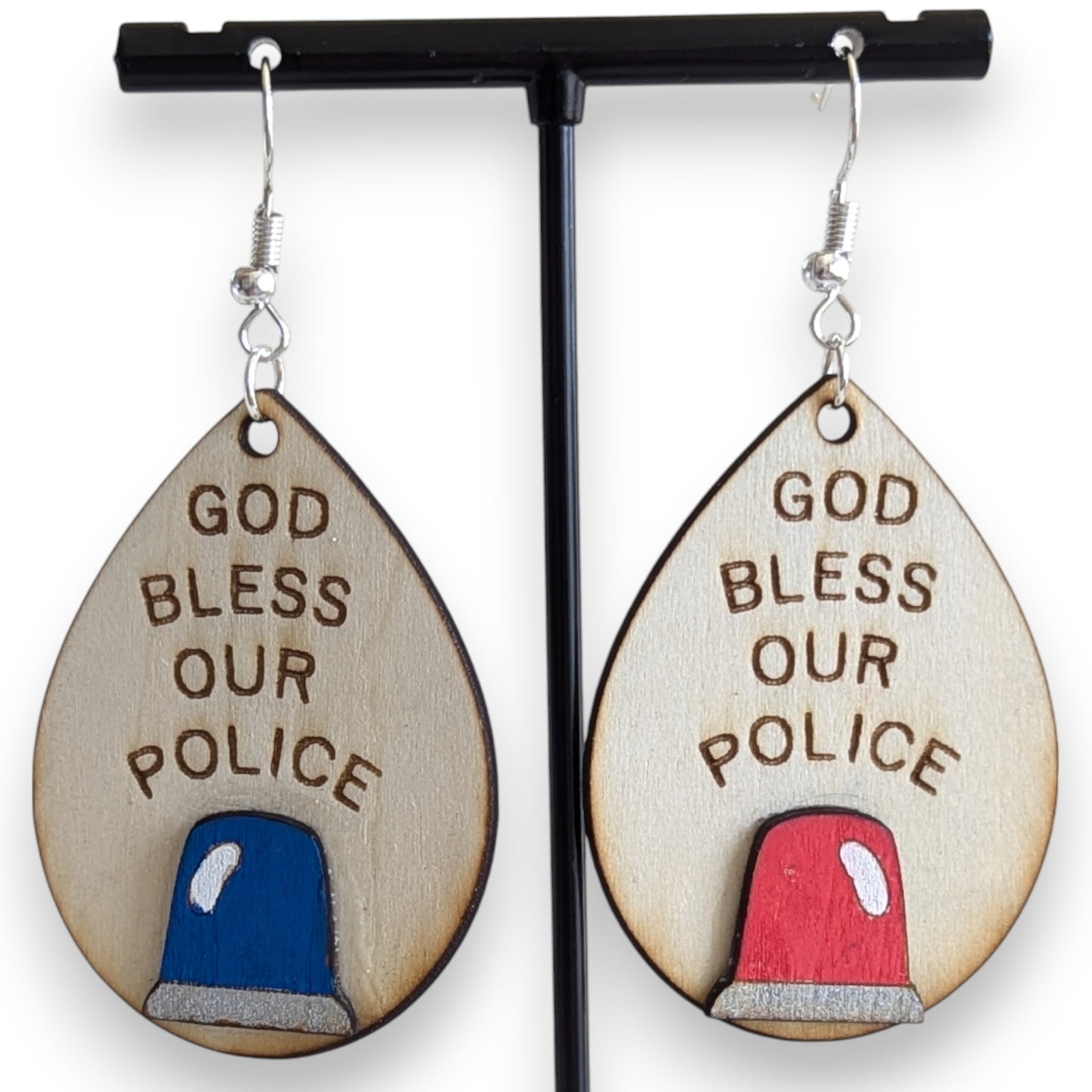 Police Layers Earrings