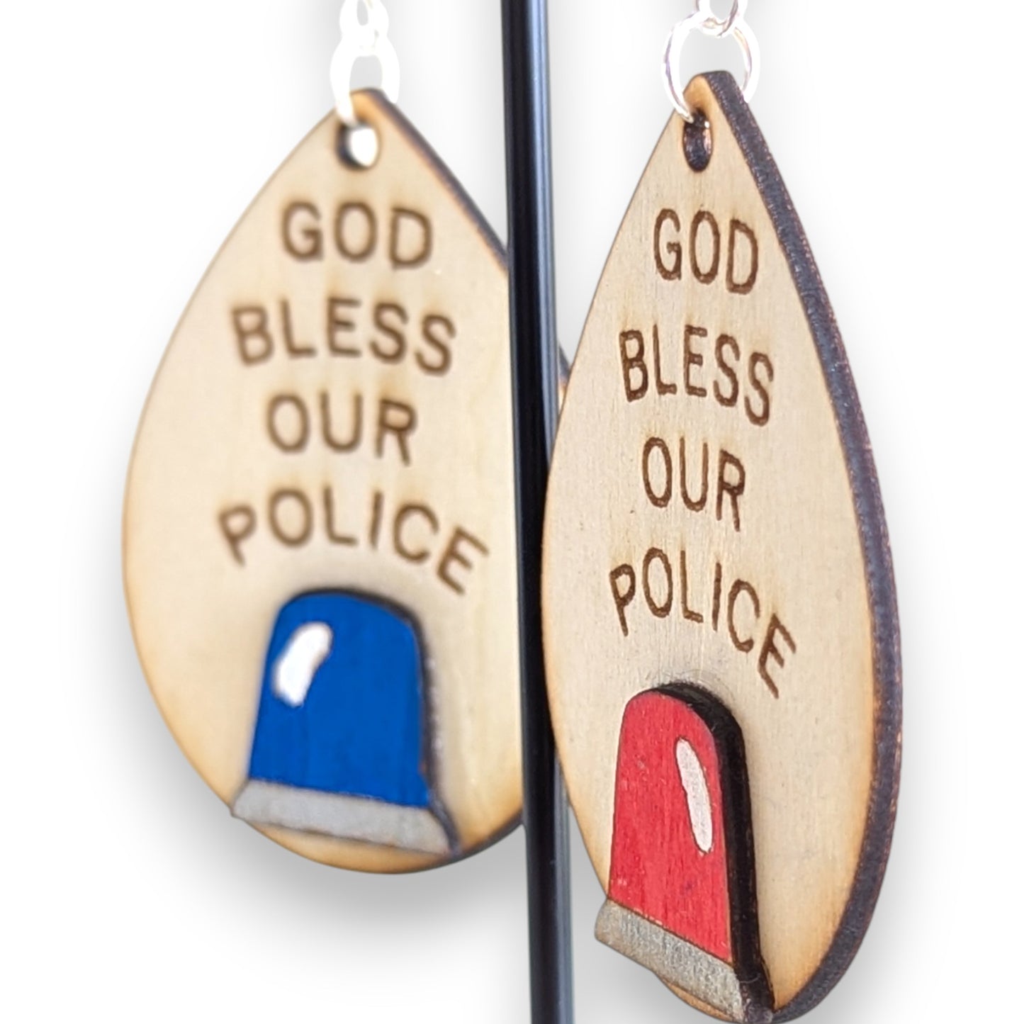 Police Layers Earrings