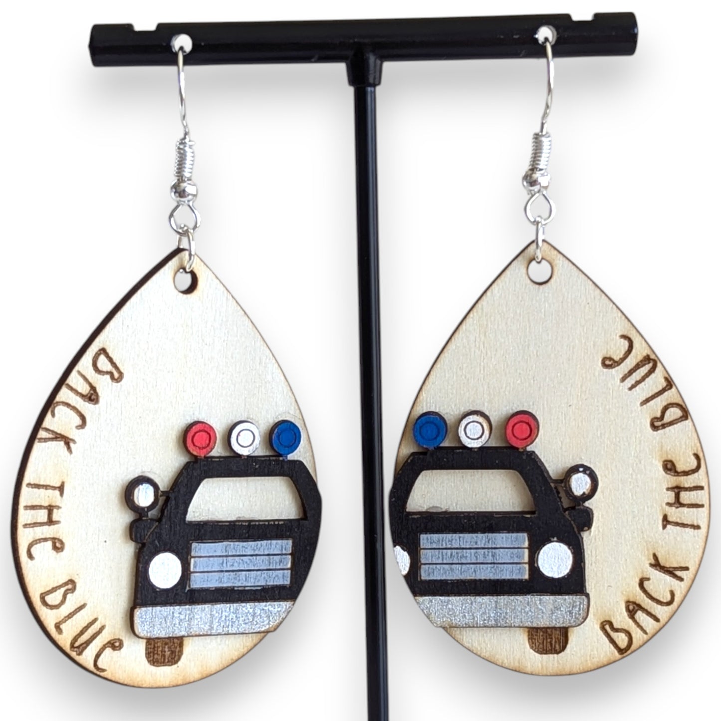 Police Layers Earrings