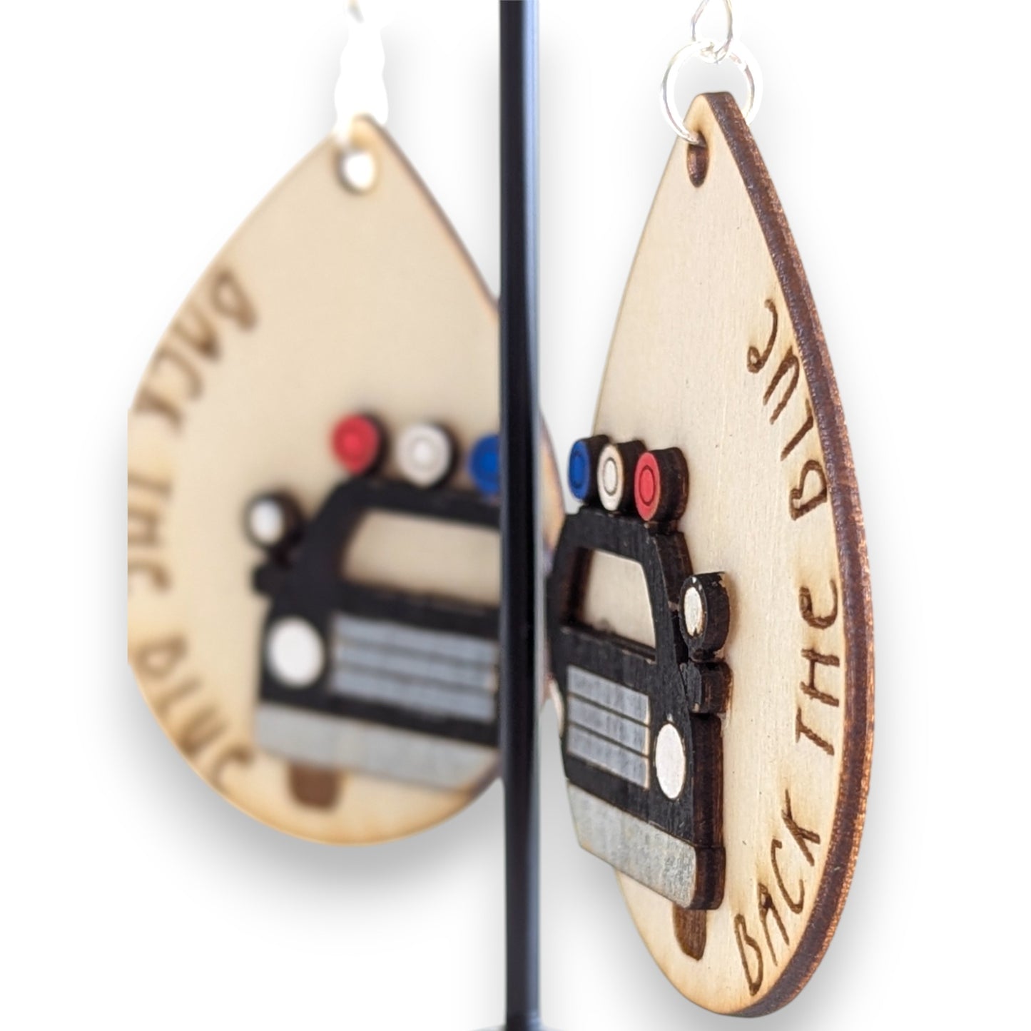 Police Layers Earrings