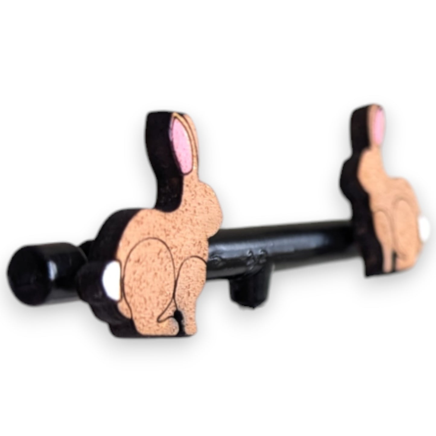 Mini Bunny & Carrot Stud Earring Set
