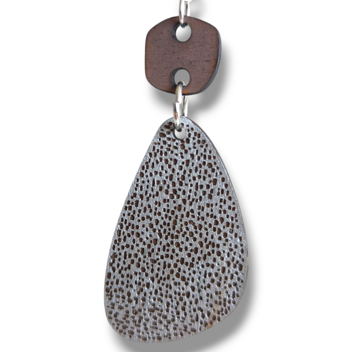 Sparkle Wood Earrings