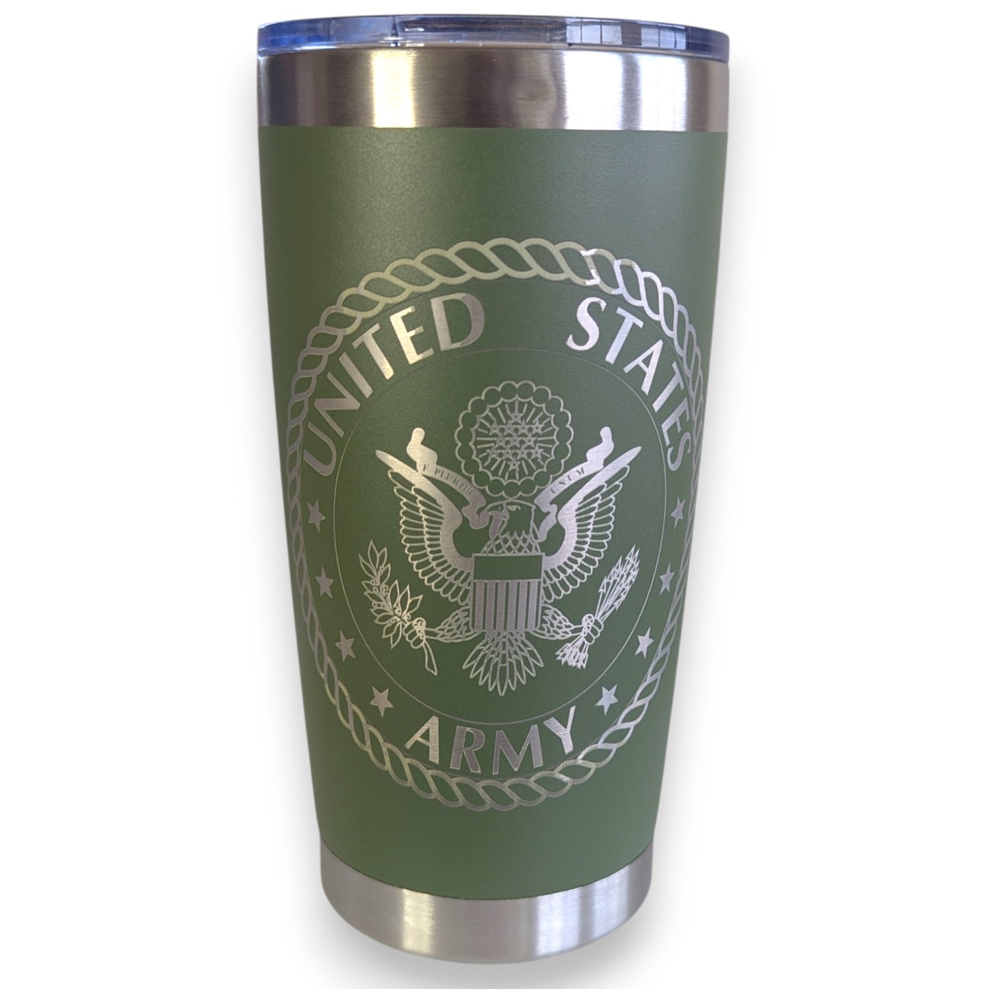 Army 20 oz Metal Tumbler