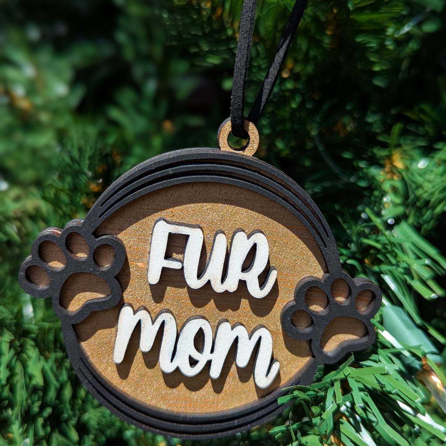 Dog Paw Ornaments