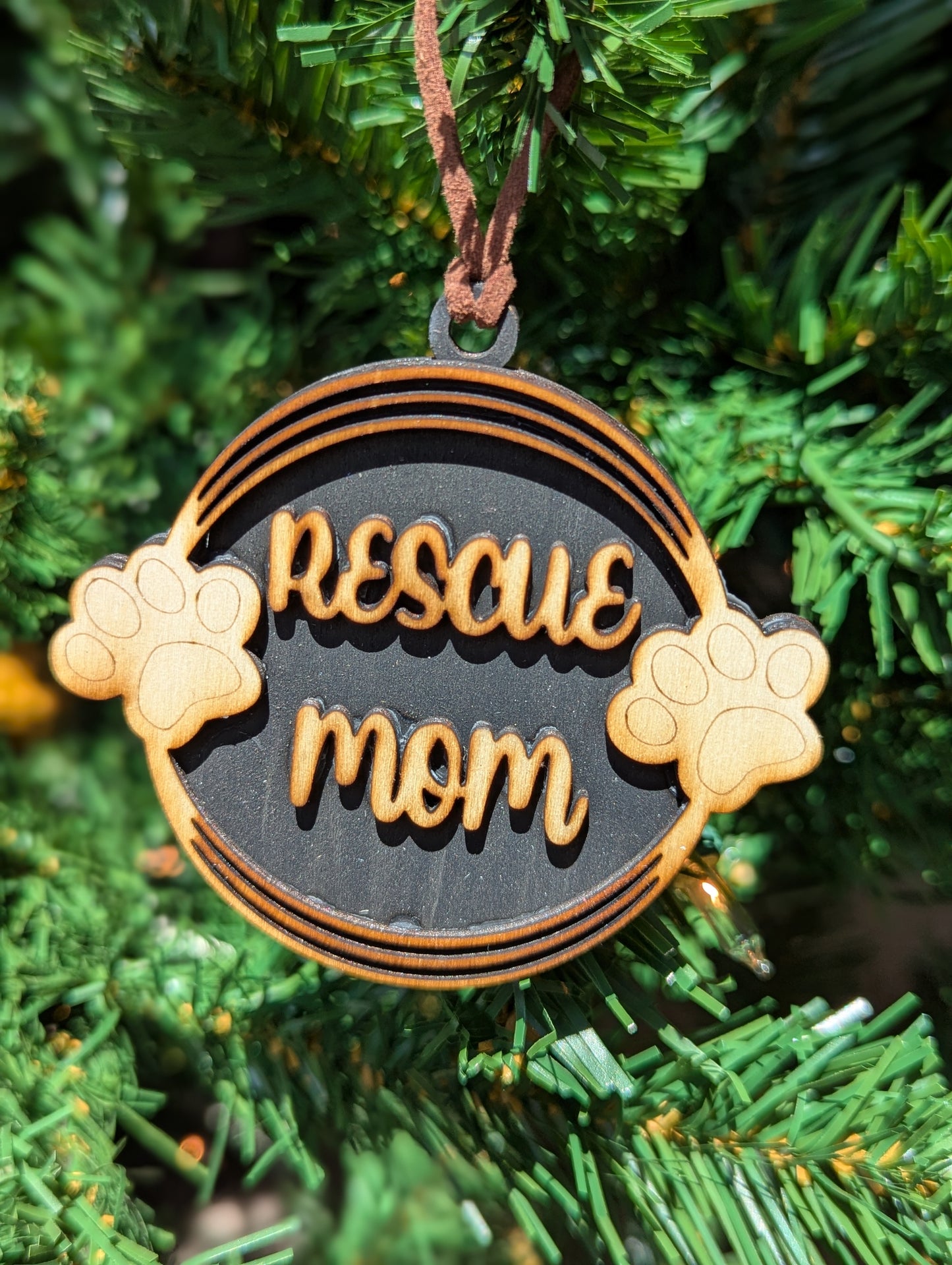 Dog Paw Ornaments