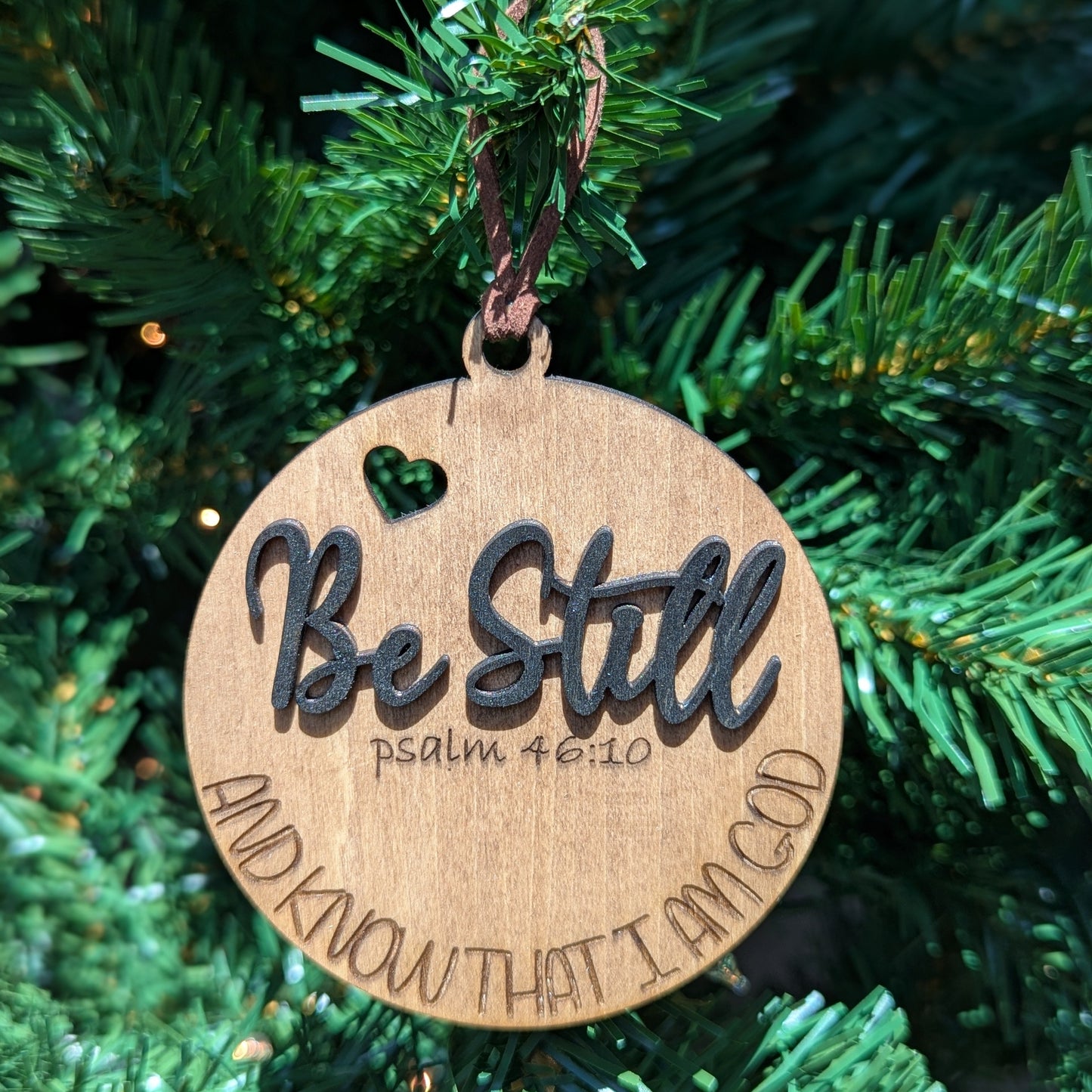 Faith Wood Ornaments