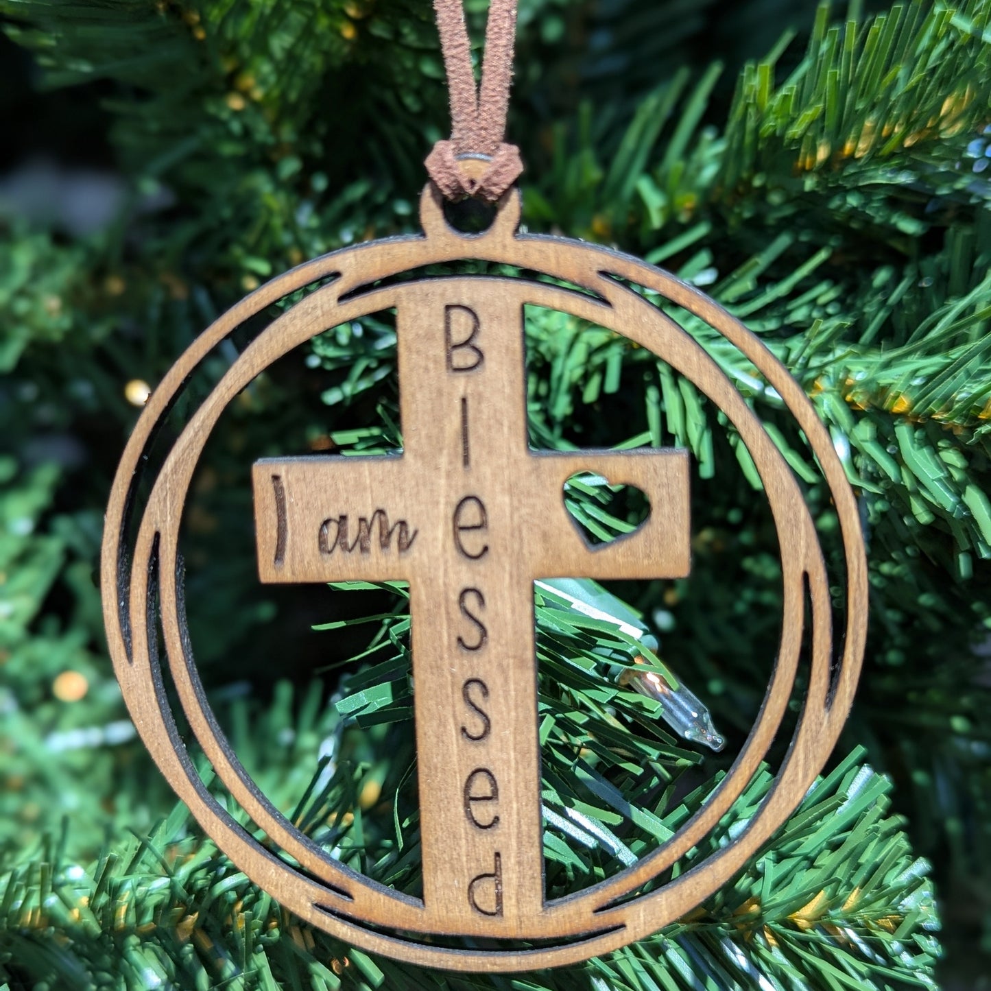 Faith Wood Ornaments