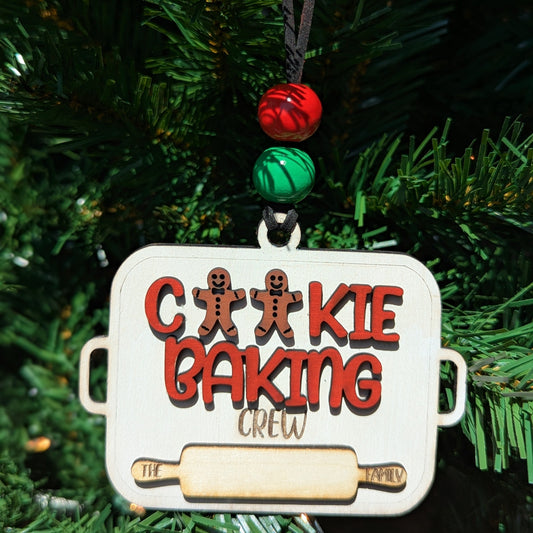 Cookie Baking Crew Ornament