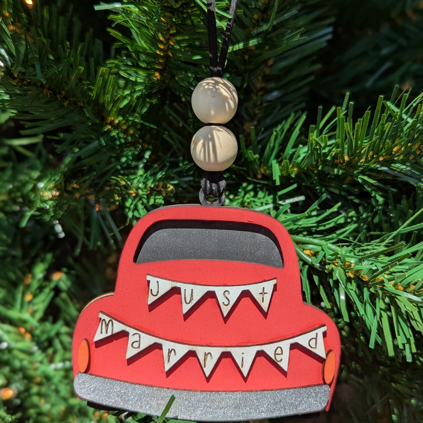 Just Married Ornament